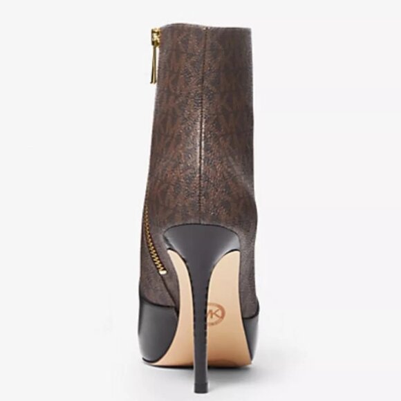 Michael Kors Rue Stiletto MK Logo Bootie Women's - Picture 4 of 4